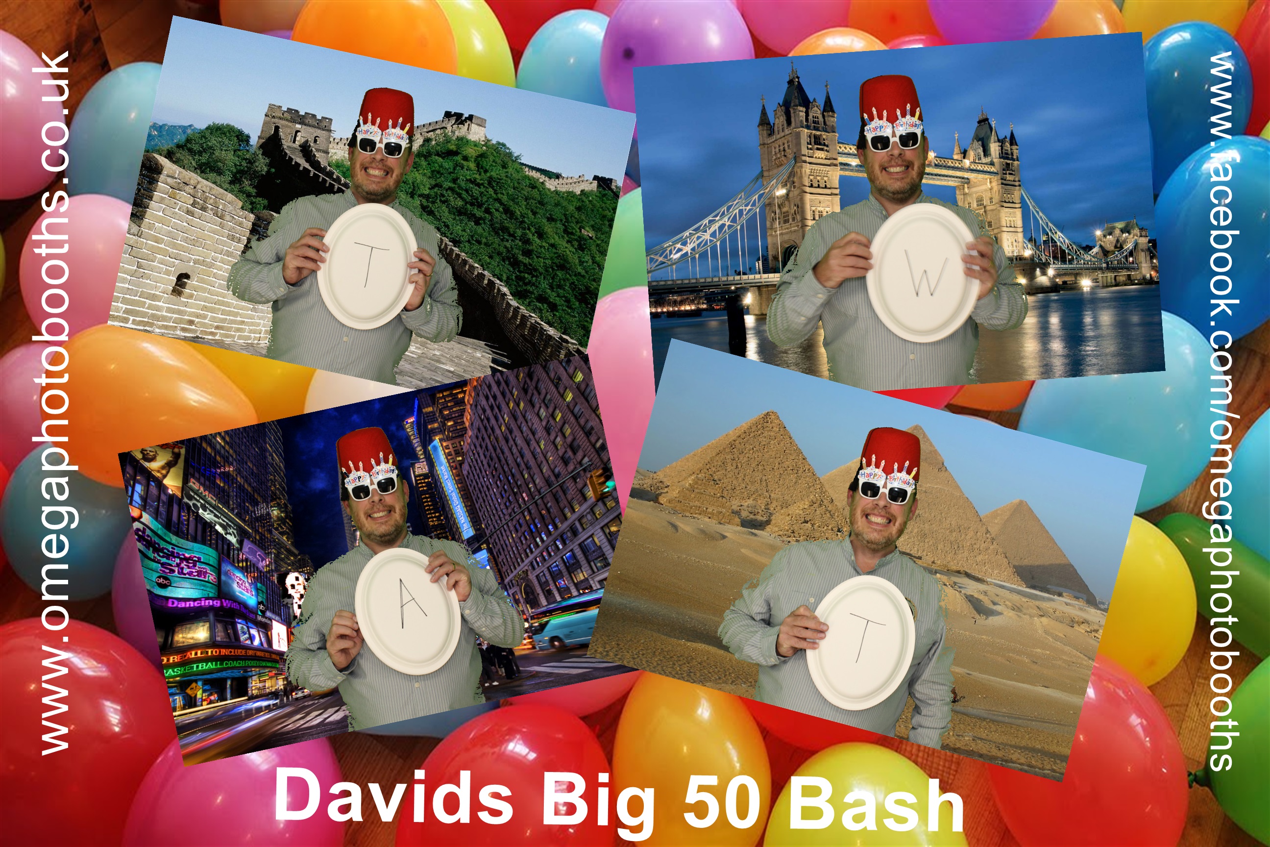 Davids 50th birthday party | View more photos from the event at gallery.omegaphotobooths.co.uk/u/Omega-Photobooths/Davids-50th-birthday-party